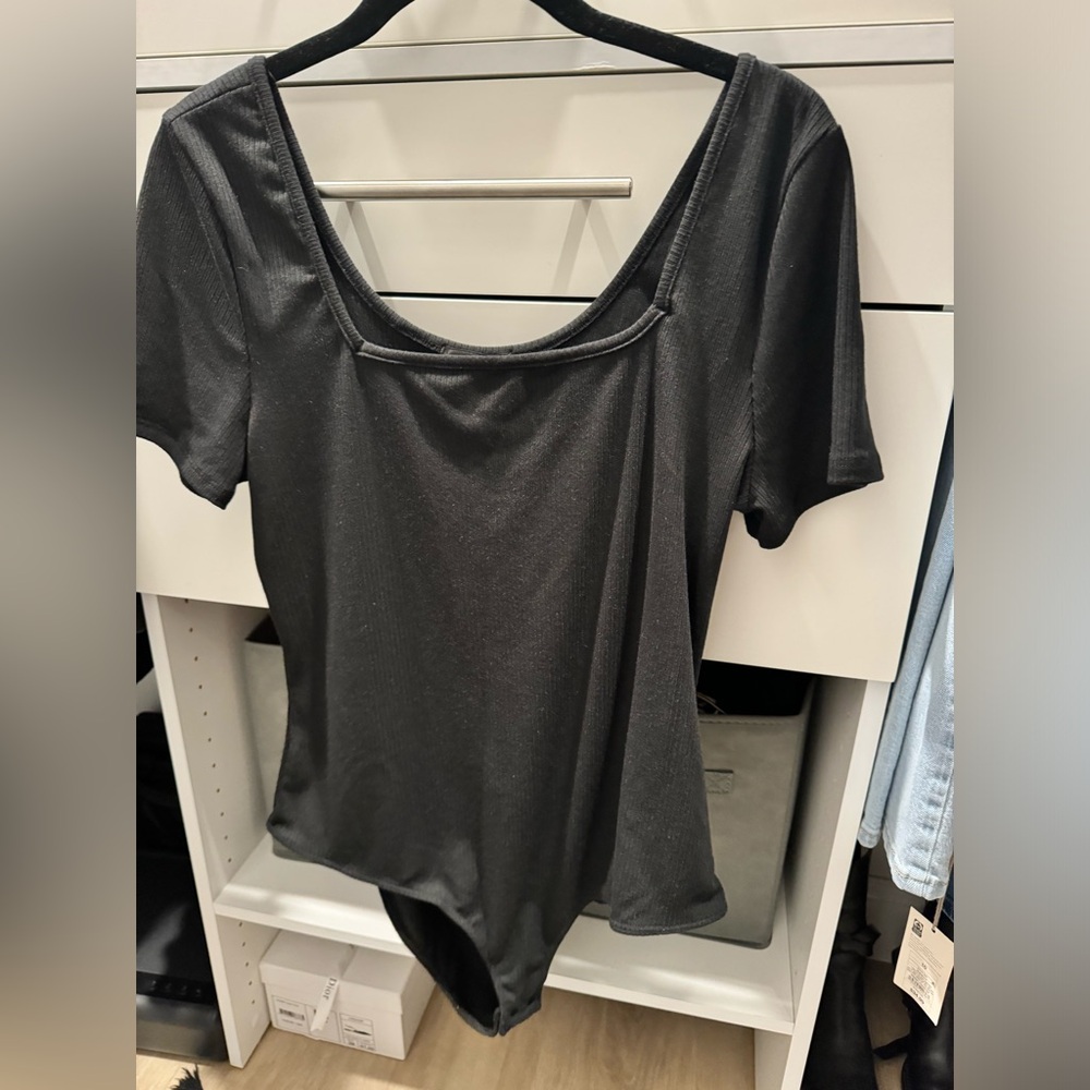 Black Aqua bodysuit